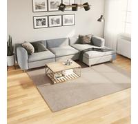 vidaXL Tappeto a Pelo Corto HUARTE Morbido e Lavabile Sabbia 240x240cm