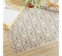 vidaXL Tappeto a Pelo Corto Multicolore 120x180 cm Interni/Esterni