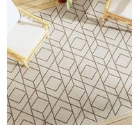 vidaXL Tappeto a Pelo Corto Multicolore 190x300 cm Interni/Esterni