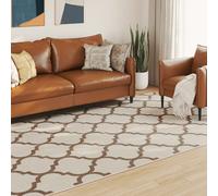vidaXL Tappeto a Pelo Corto Multicolore 190x300 cm Interni/Esterni