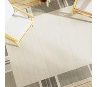 vidaXL Tappeto a Pelo Corto Multicolore 190x300 cm Interni/Esterni