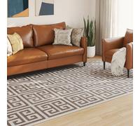 vidaXL Tappeto a Pelo Corto Multicolore 190x300 cm Interni/Esterni