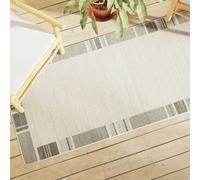 vidaXL Tappeto a Pelo Corto Multicolore 80x300 cm Interni/Esterni