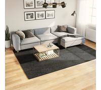 vidaXL Tappeto a Pelo Lucido Lungo ISTAN Effetto Antracite 200x280 cm