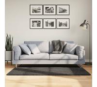 vidaXL Tappeto a Pelo Lucido Lungo ISTAN Effetto Antracite 80x150 cm