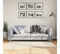 vidaXL Tappeto a Pelo Lucido Lungo ISTAN Effetto Crema 80x150 cm