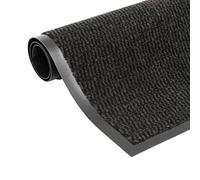 Tappeto antipolvere trapuntato rettangolare 60x90cm nero