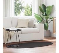 vidaXL Tappeto Antracite 80 x 150 cm Poliestere