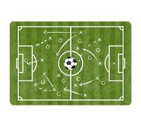 vidaXL Tappeto Bambini Verde 160x230 Campo Calcio Lavabile Antiscivolo