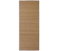 vidaXL Tappeto bambù Marrone Rettangolare 80 x 200 cm