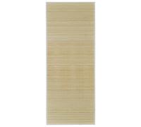 vidaXL Tappeto bambù Naturale Rettangolare 150 x 200 cm