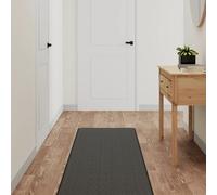 vidaXL Tappeto Corsia Aspetto Sisal Antracite 50x300 cm