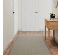 vidaXL Tappeto Corsia Aspetto Sisal Platina 80x150 cm