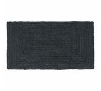 vidaXL Tappeto da Area Grigio Scuro 60 x 110 cm Juta