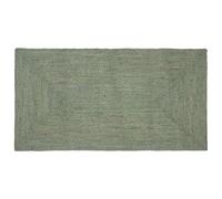 vidaXL Tappeto da Area Verde Oliva 80 x 150 cm Juta