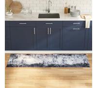 vidaXL Tappeto da Cucina Grigio 180 x 60 cm Velluto