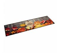 vidaXL Tappeto da Cucina Lavabile Autunno 60x300 cm in Velluto