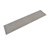 vidaXL Tappeto da Cucina Lavabile Rombi 60x300 cm Velluto