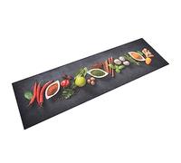 vidaXL Tappeto da Cucina Lavabile Spezie 45x150 cm Velluto