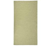 vidaXL Tappeto da Esterni a Tessitura Piatta 80x150 cm Verde