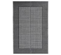 vidaXL Tappeto da Esterni ARAKIL Nero 140x200 cm in PP