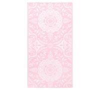 vidaXL Tappeto da Esterni ARAKIL Rosa 80x150 cm in PP