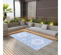 vidaXL Tappeto da Esterni Blu Baby 190x290 cm in PP