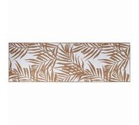 vidaXL Tappeto da Esterno Marrone e Bianco 80x250 cm Reversibile