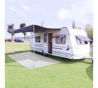 vidaXL Tappeto da Tenda 100x1000 cm Bianco