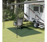 Tappeto da Tenda 200x300 cm Verde Scuro