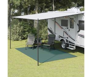 vidaXL Tappeto da Tenda Verde 4x2,5 m