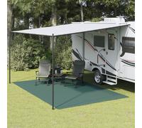 vidaXL Tappeto da Tenda Verde 5x3 m, Tappetino da Campeggio, Tappeto da Campeggio per Esterni, Tappetino Antiscivolo