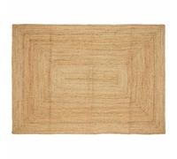 vidaXL Tappeto fatto a mano iuta naturale 160x230 cm
