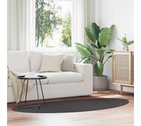 vidaXL Tappeto HUARTE Antracite 100 x 200 cm Poliestere