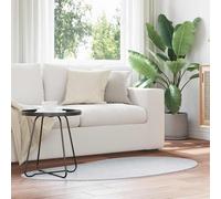 vidaXL Tappeto HUARTE Grigio 80 x 150 cm Poliestere