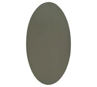 vidaXL Tappeto in lana verde foresta ovale antiscivolo morbido per interni 100 x 200 cm tappeti decorativi moderni grandi soggiorno texture morbida finitura opaca