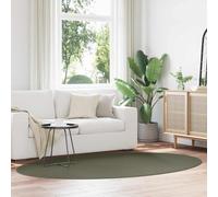 vidaXL Tappeto HUARTE Verde foresta 160 x 230 cm Poliestere