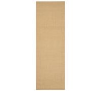 AX Tappeto 80x250cm Sisal Interni Versatile Antiscivolo Naturale Casa New 136307