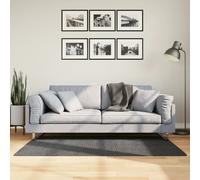 vidaXL Tappeto IZA a Pelo Corto Aspetto Scandinavo antracite 80x150 cm