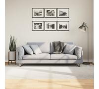 vidaXL Tappeto IZA a Pelo Corto Aspetto Scandinavo Crema 160x230 cm
