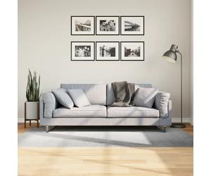 vidaXL Tappeto IZA a Pelo Corto Aspetto Scandinavo Grigio 100x200 cm
