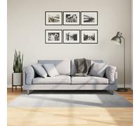 vidaXL Tappeto IZA a Pelo Corto Aspetto Scandinavo Grigio 120x170 cm