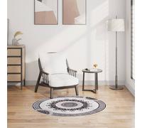 Tappeto Lavabile φ120 cm Multicolore Antiscivolo