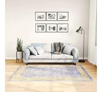 vidaXL Tappeto Lavabile 120x180 cm Grigio