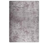 vidaXL Tappeto Lavabile 120x180 cm Grigio Antiscivolo