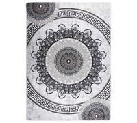 vidaXL Tappeto Lavabile 120x180 cm Multicolore Antiscivolo