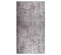 vidaXL Tappeto Lavabile 190x300 cm Grigio Antiscivolo