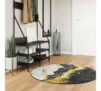 vidaXL Tappeto Lavabile Multicolore Ø 120 cm