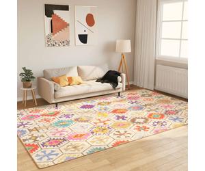 vidaXL Tappeto Lavabile Multicolore 190x300 cm Antiscivolo