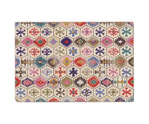 vidaXL Tappeto Lavabile Multicolore 190x300 cm Antiscivolo